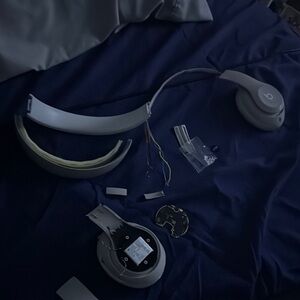 Beats Gray Headphones Parts